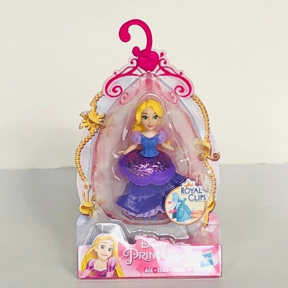 Disney Princess Rapunzel Doll w/Glittery Purple Royal Clips  New  Age 3+ - Picture 11 of 13